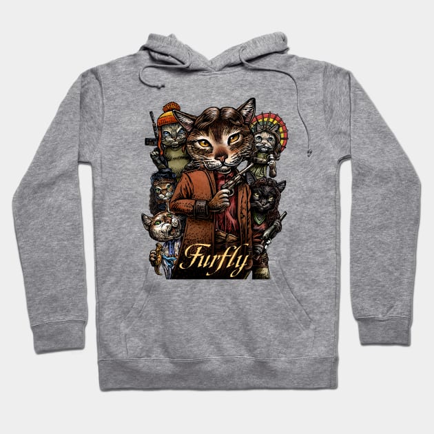 Furfly Hoodie by ChetArt